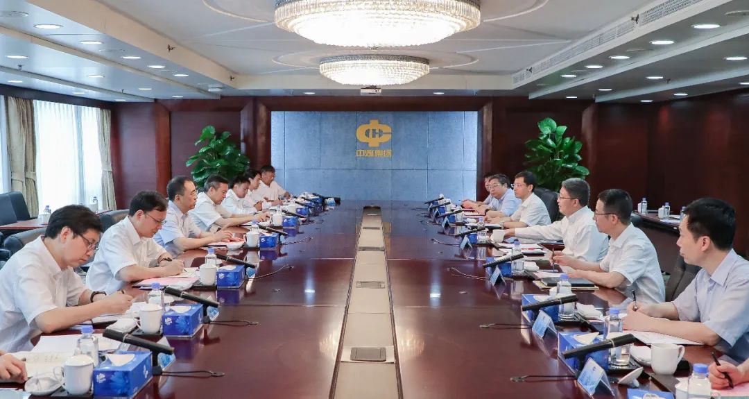 鄒磊、劉明勝拜會(huì)中煤集團(tuán)黨委書記、董事長(zhǎng)王樹東