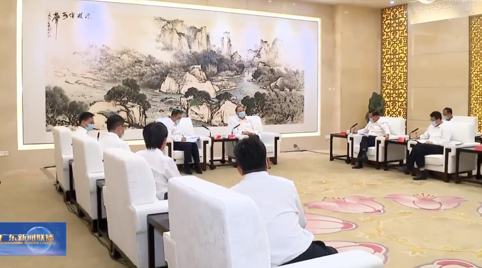 大唐集團(tuán)黨組書記、董事長鄒磊拜會廣東省委書記黃坤明、省長王偉中