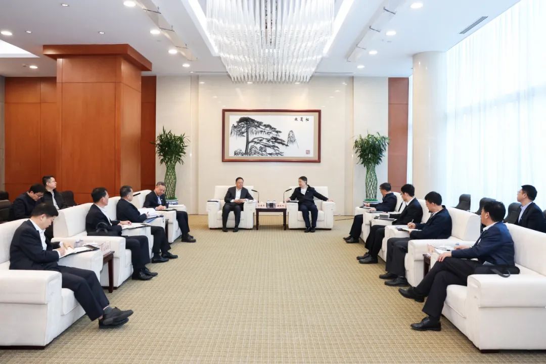 華能集團黨組書記、董事長溫樞剛會見中國鐵建黨委書記、董事長汪建平