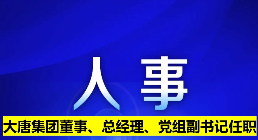 大唐集團董事、總經(jīng)理、黨組副書記任職